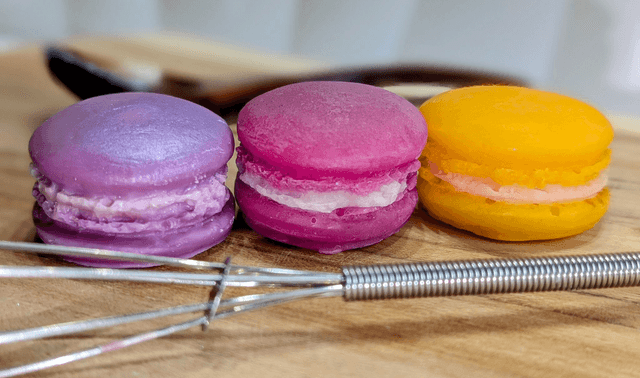 Macarons gourmands x3