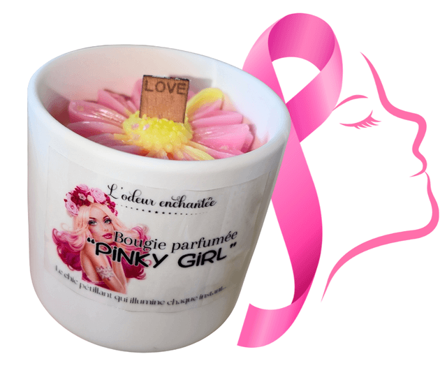 Bougie parfumée &quot;PINKY GIRL&quot;
